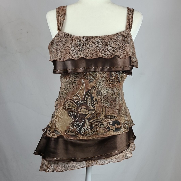 New York City Design  Co Tops - New York City Design Co Silk Blouse